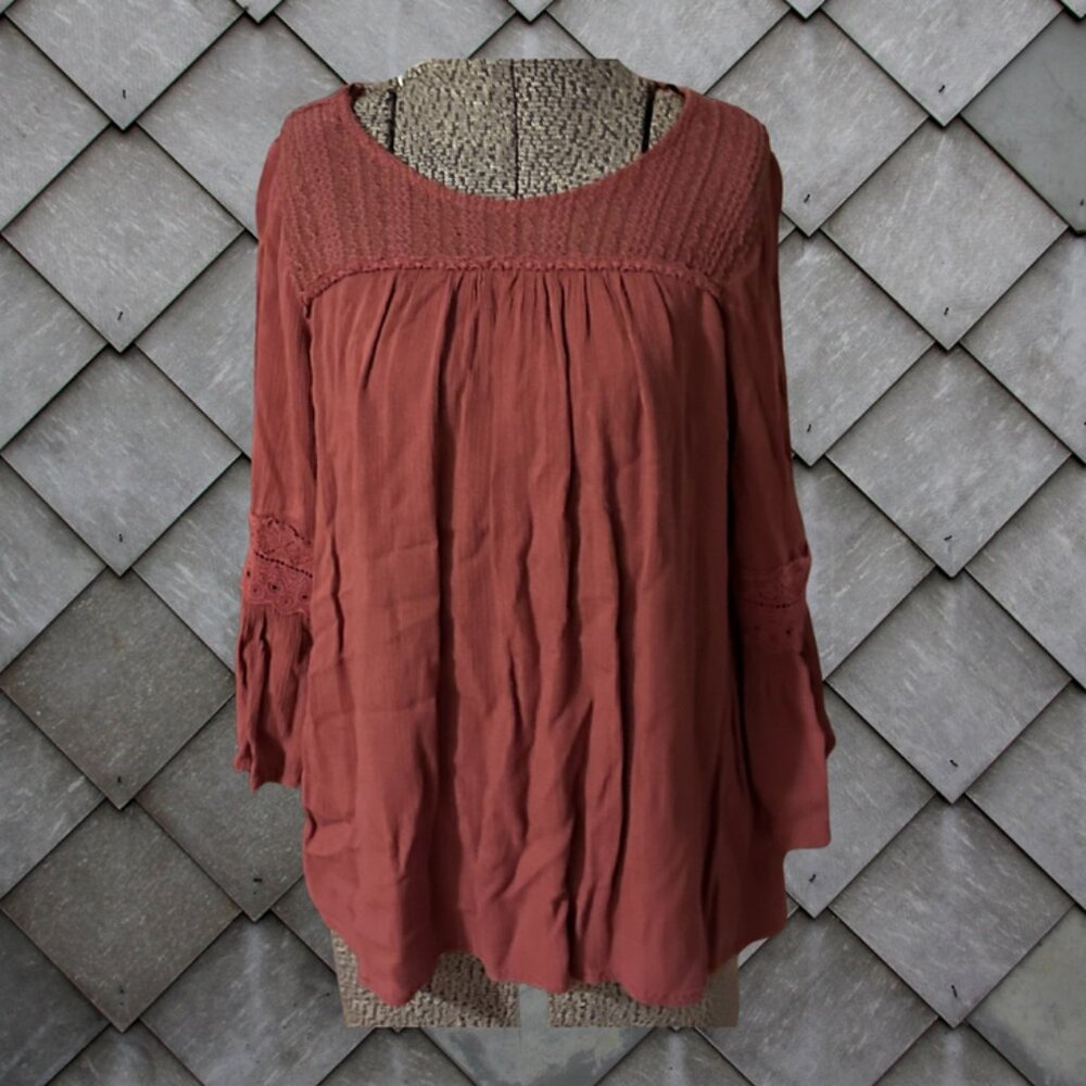 Knox Rose Peasant Blouse